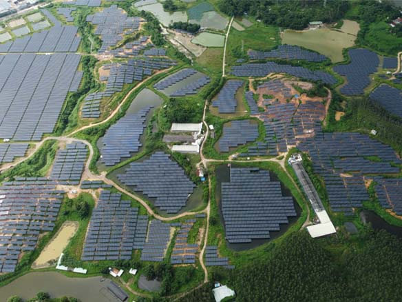 全球足跡 | 抗臺(tái)風(fēng)技能拉滿！陽(yáng)光能源助力廣東省開(kāi)平市150MW光伏項(xiàng)目實(shí)現(xiàn)三重收益